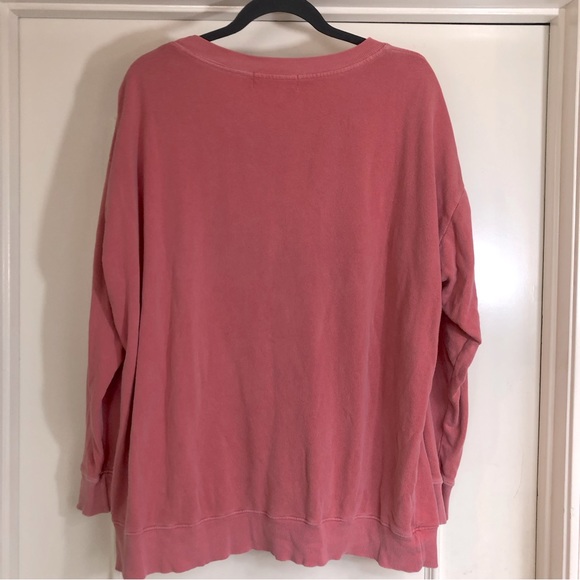 Wildfox bear oversized pink sweatshirt. - Picture 5 of 6